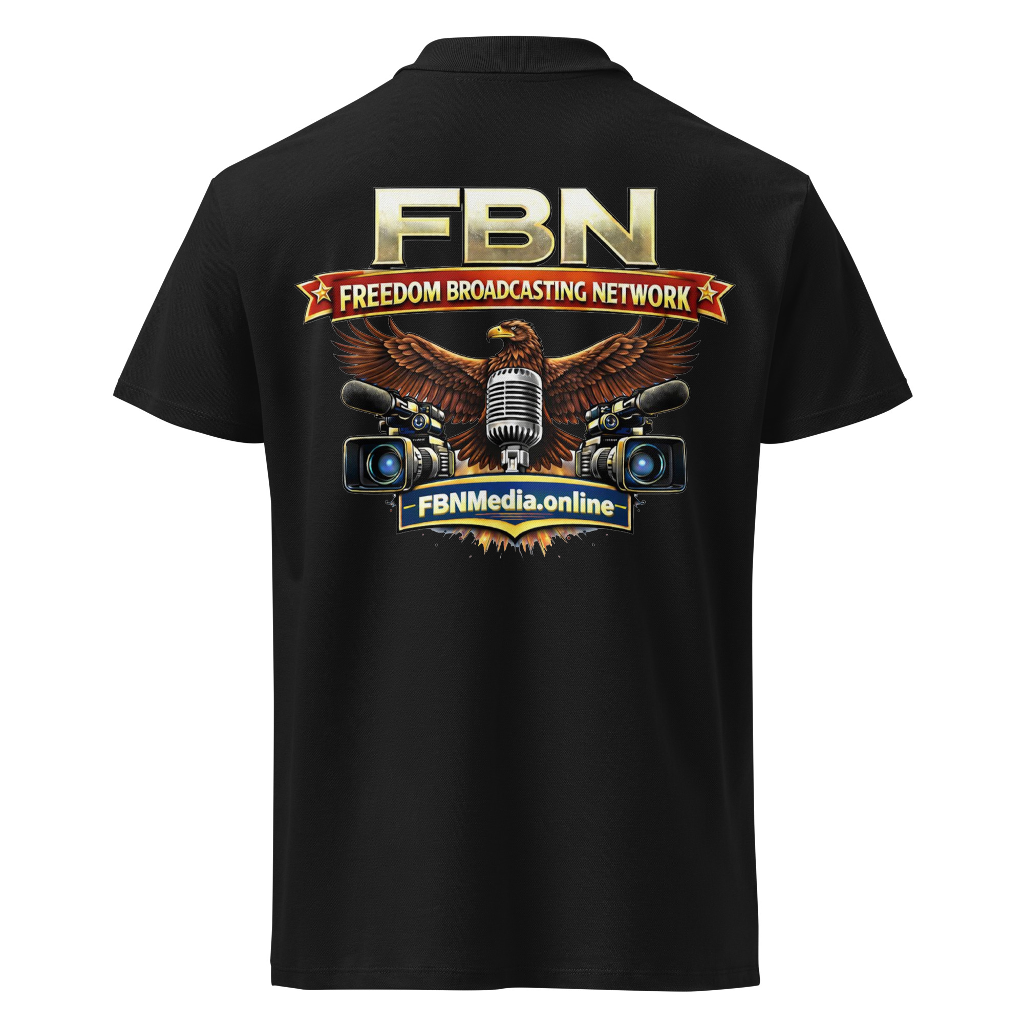 FBN pique polo shirt