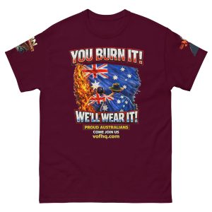 Proud Australians t-shirt